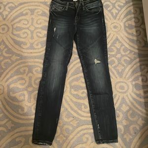 Flying monkey skinny jeans with some rips